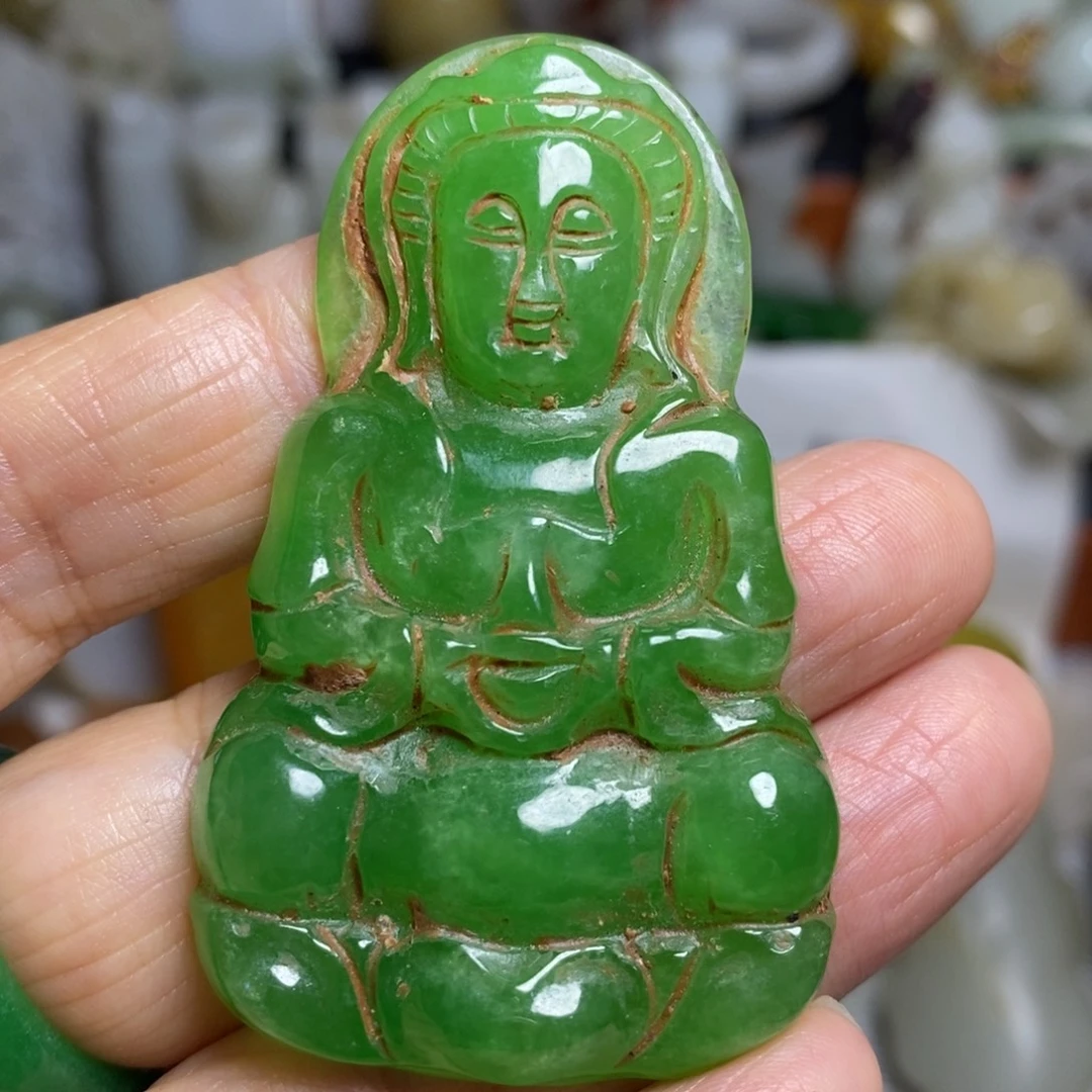 和田玉（糖玉）未镶嵌颈饰