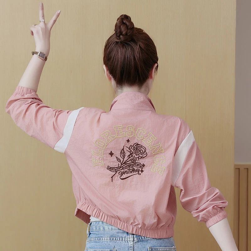 奥莱撤柜（同款剪标）短款防晒衣女外穿2024新款夏季小个子薄款外套