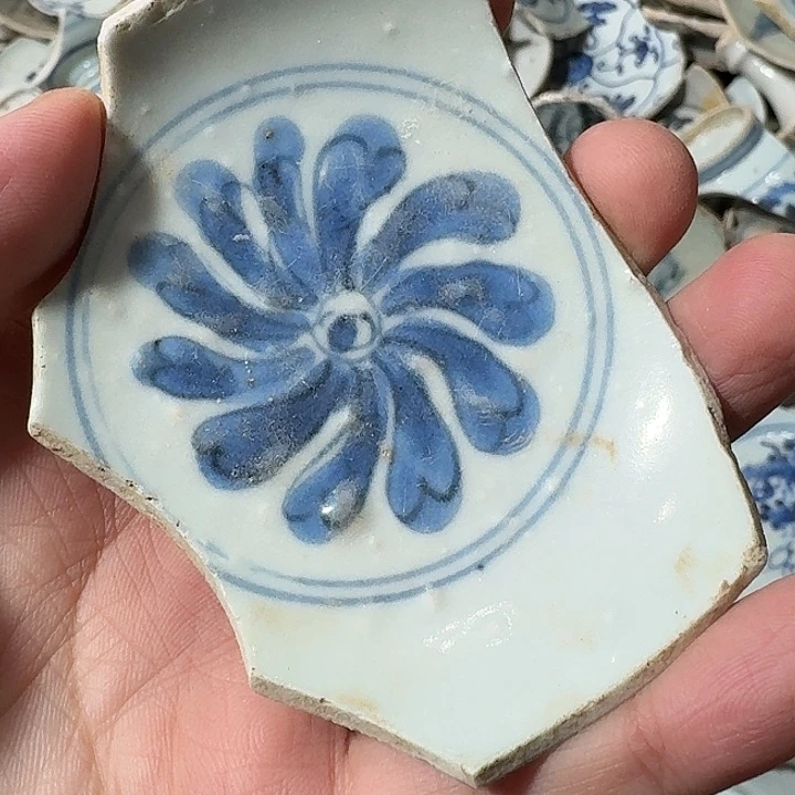 雷***柏瓷片瓷片标本，顺丰包邮