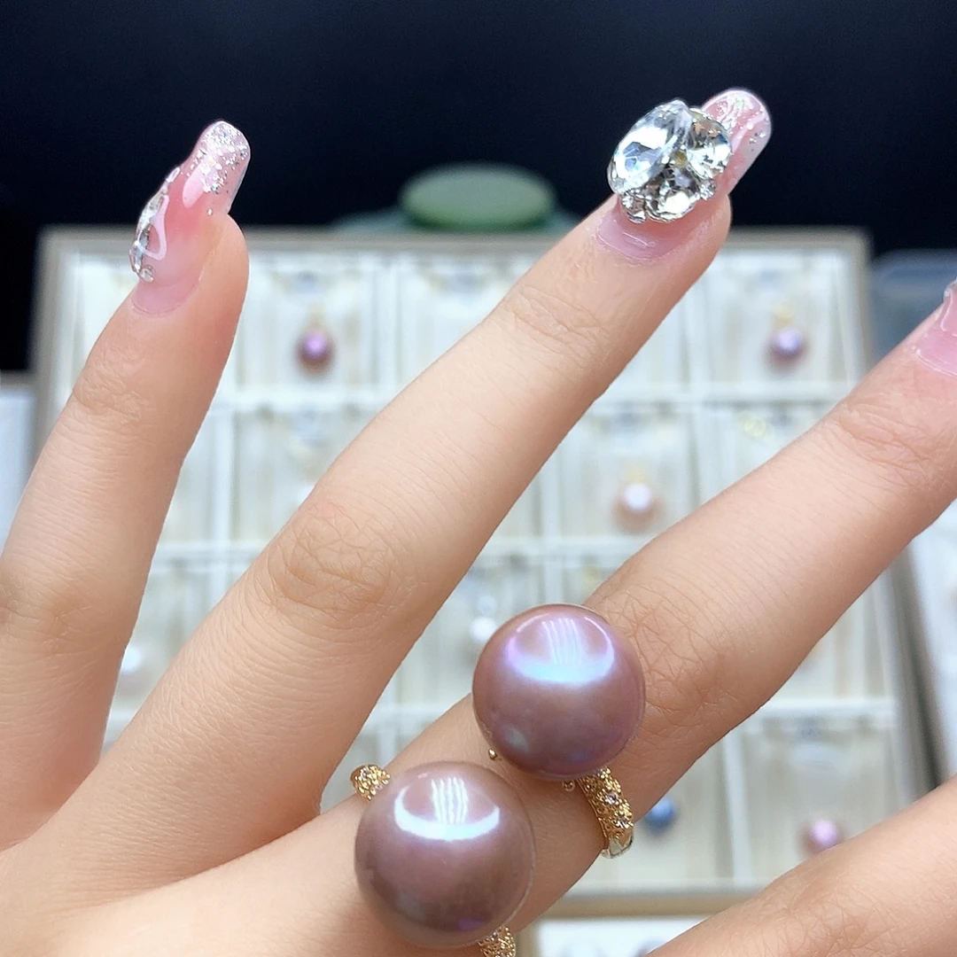 淡水珍珠颈饰合金b***g