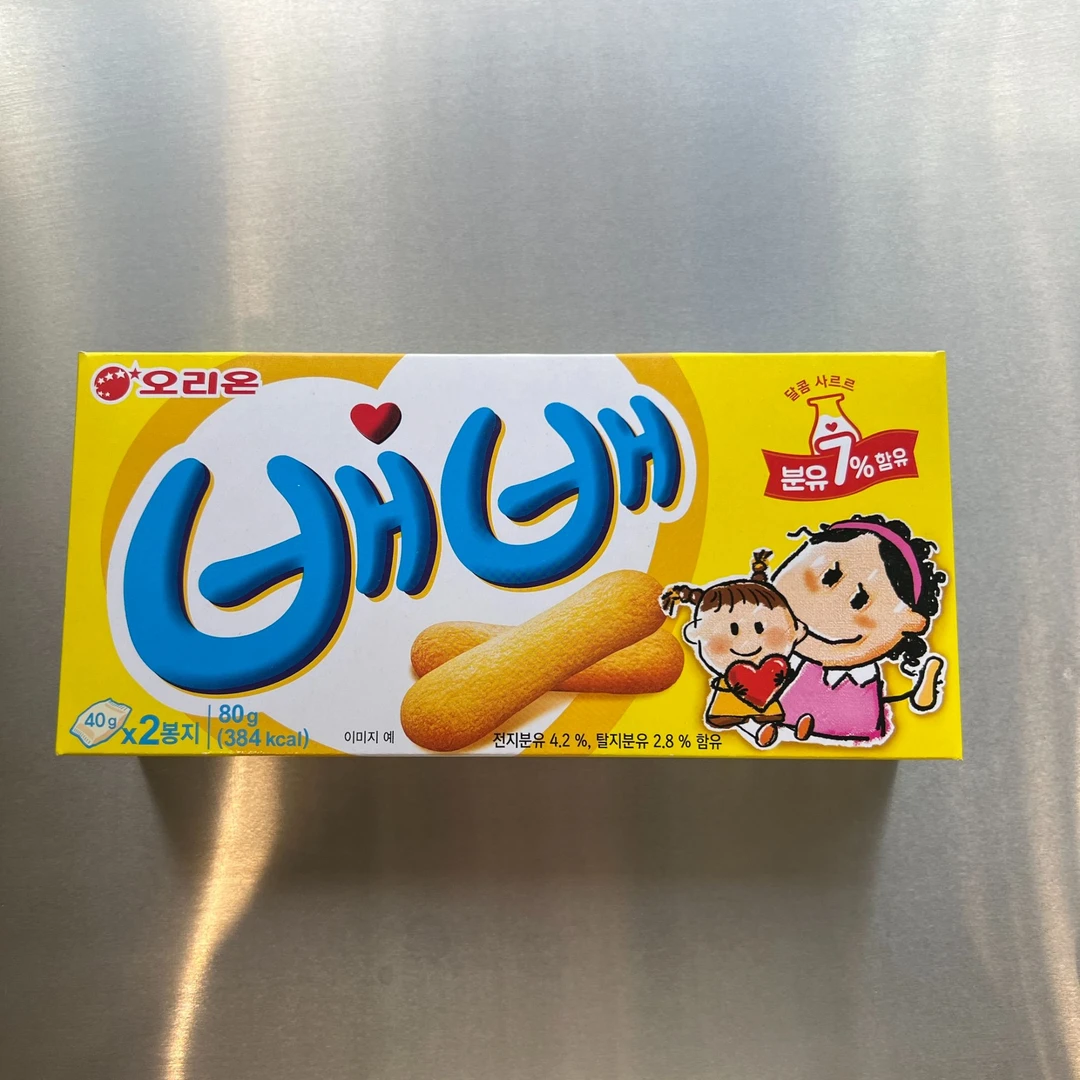 好丽友 贝贝饼干 80g/盒