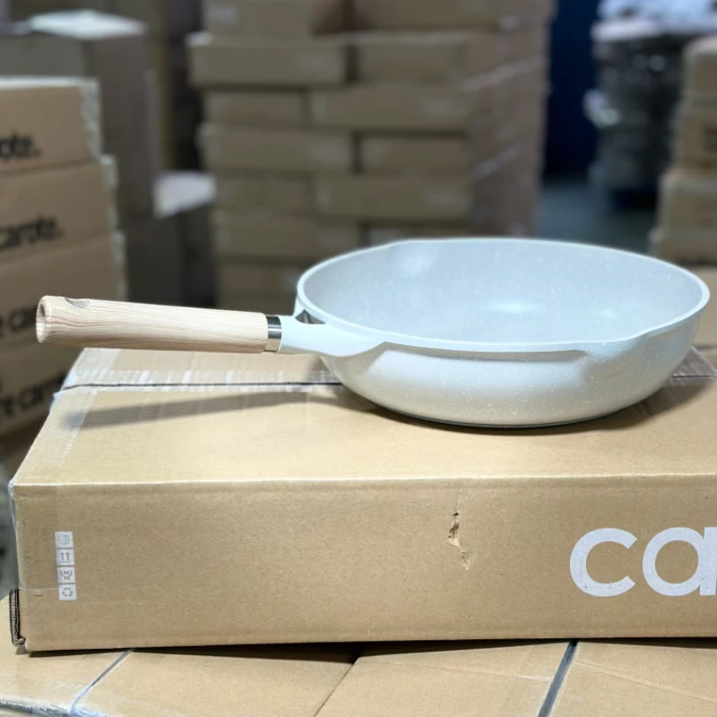 卡罗特(年尾瑕疵清仓)麦饭石平底锅不粘锅家用牛排煎锅不粘锅28cm