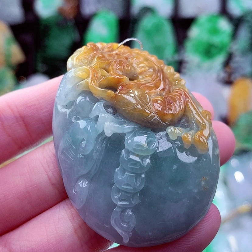 【闪购商品】翡翠颈饰未镶嵌挂件