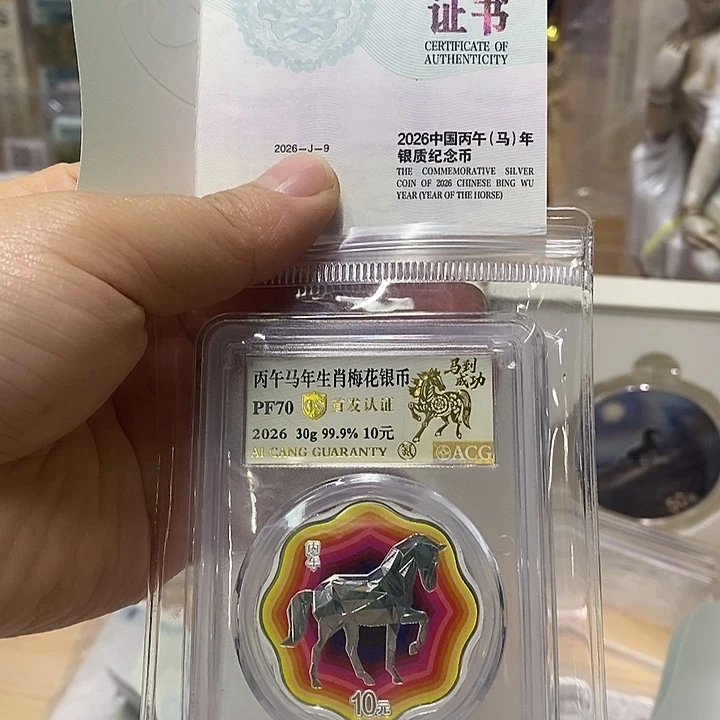 纯银2026年梅花一个-号码给无47