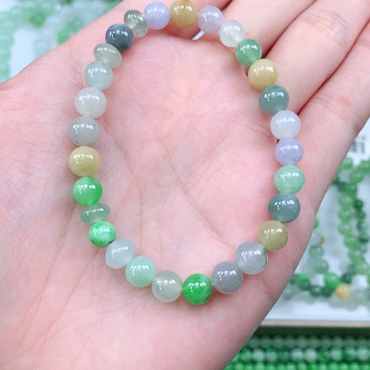 未镶嵌手链翡翠翡翠