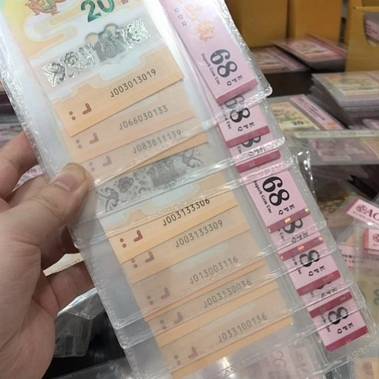 熙***熙塑料小龙钞金山号8张