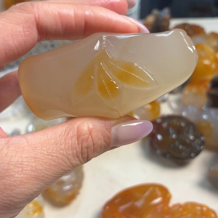 玛瑙/玉髓未镶嵌吊坠(不含链)