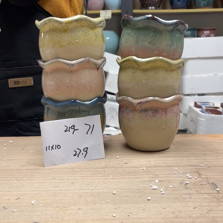 紫砂花盆多肉花盆微瑕71