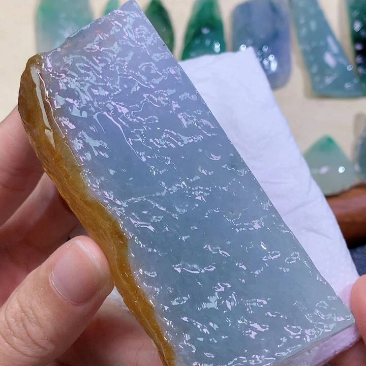 翡翠未镶嵌吊坠(不含链) 5833