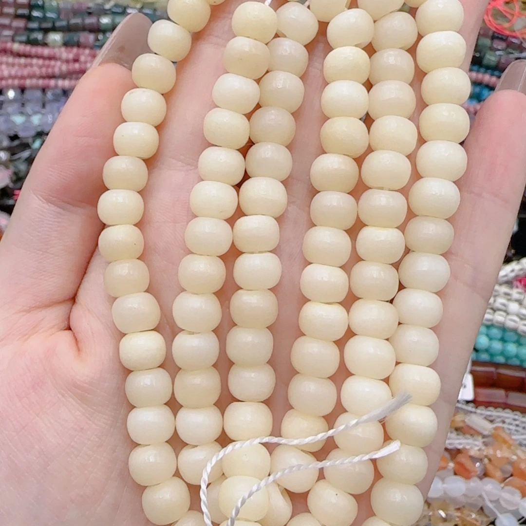 未镶嵌玛瑙/玉髓珠宝半成品牛骨老型一条卡8