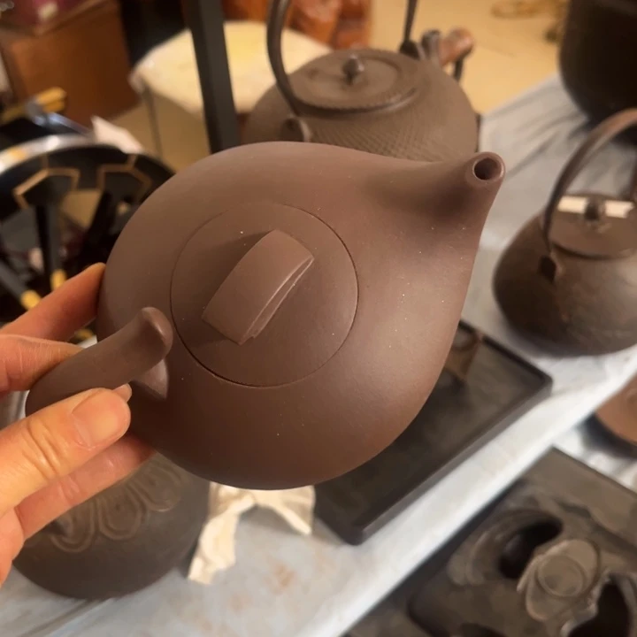 蜜安罐瓷香炉锡茶则