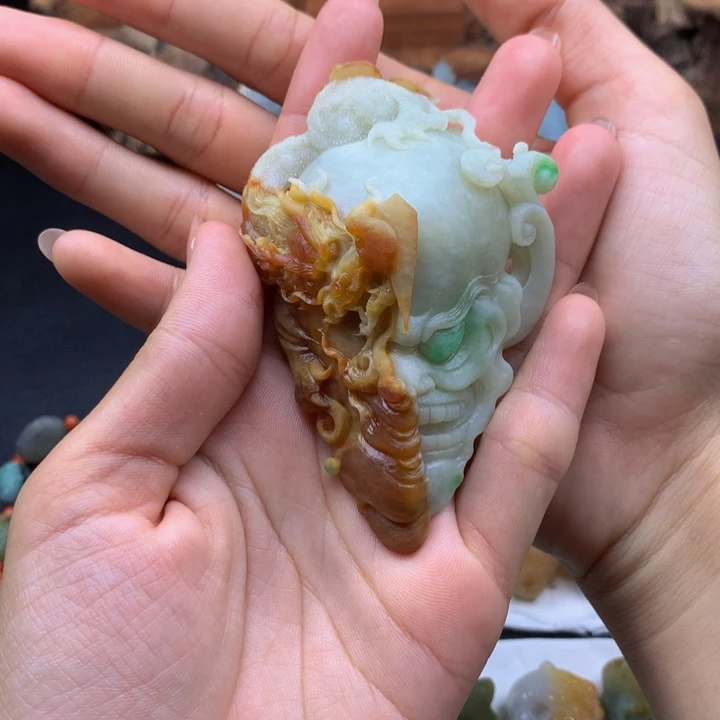 定制翡翠未镶嵌年***叔翡翠