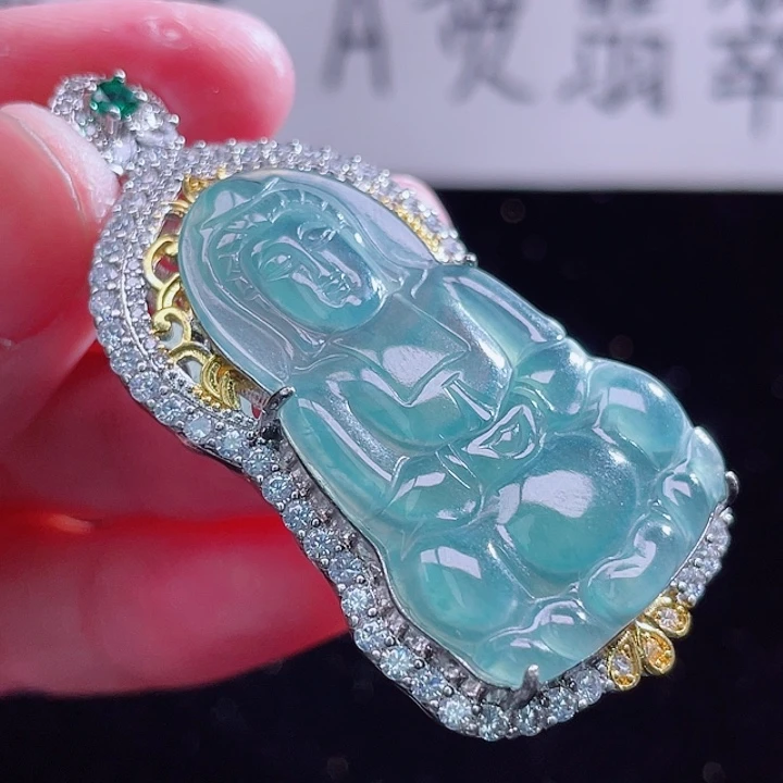 翡翠颈饰未镶嵌999999999