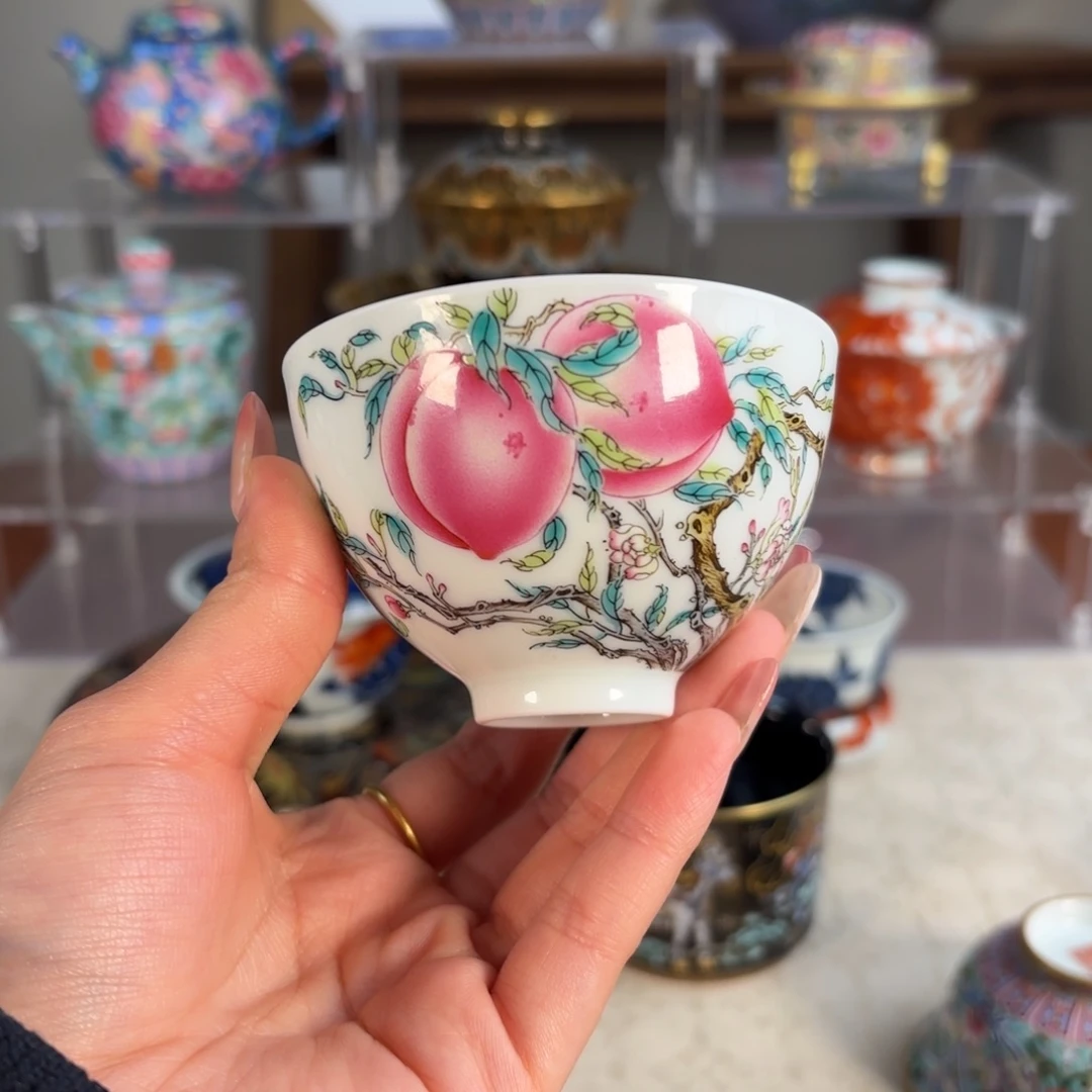 纯手工手绘 高端茶器