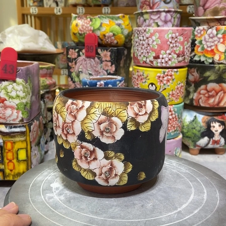 景德镇艺术手绘作品