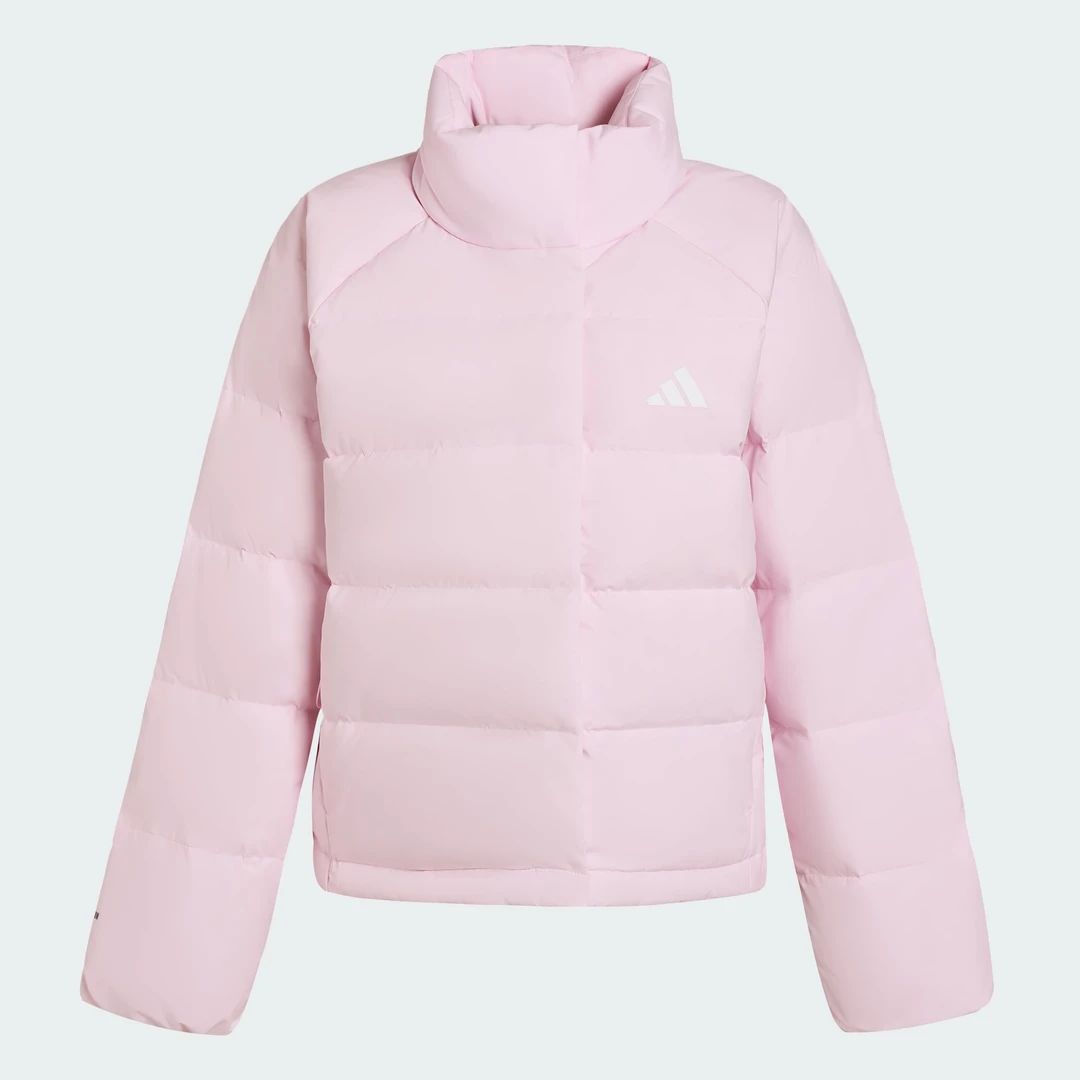 阿迪达斯女子拒水防风保暖运动休闲600蓬羽绒服 KH3976