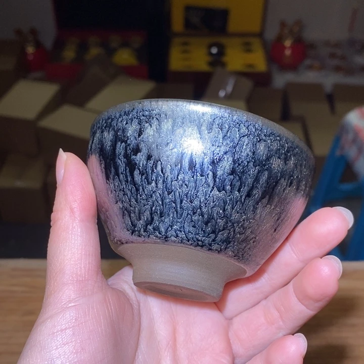 茶盏不带礼盒，建盏主人杯