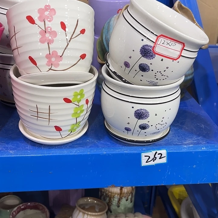陶瓷花盆全场9.9包邮
