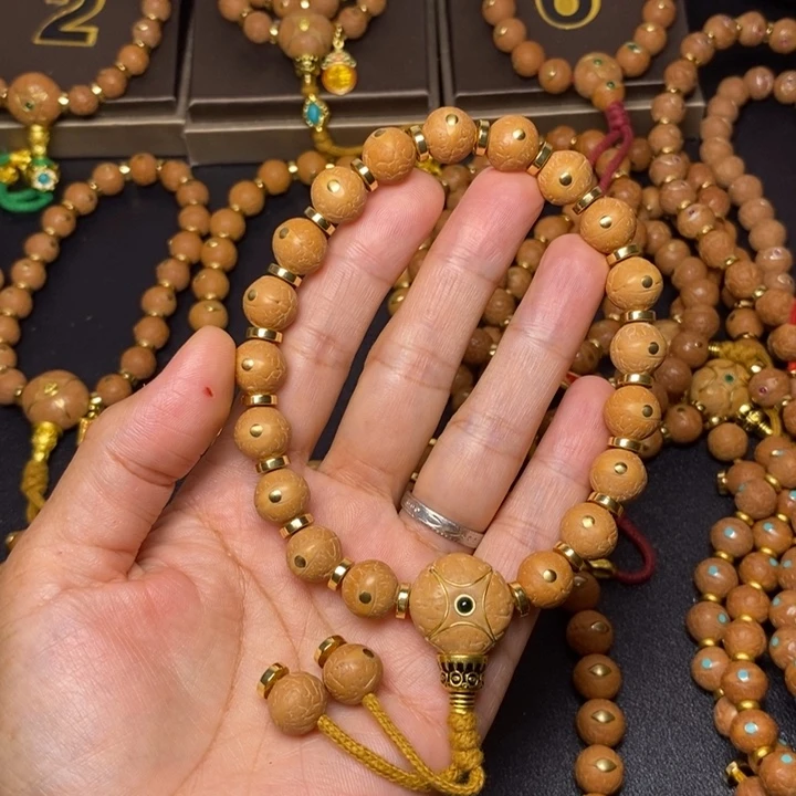 梧***树手串凤眼菩提11➕凤眼菩提手串