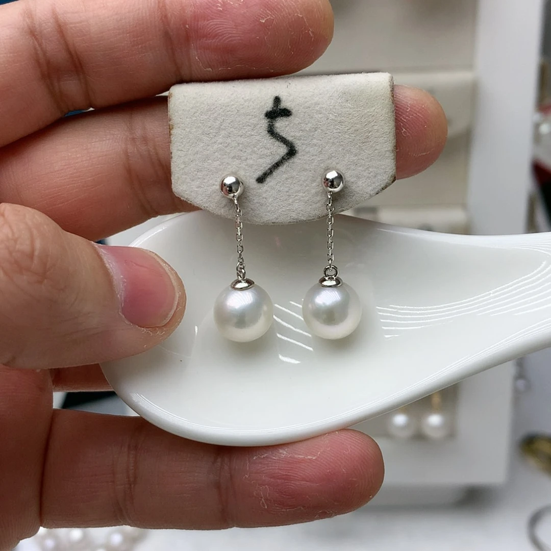【闪购商品】淡水珍珠耳饰银S925镶嵌