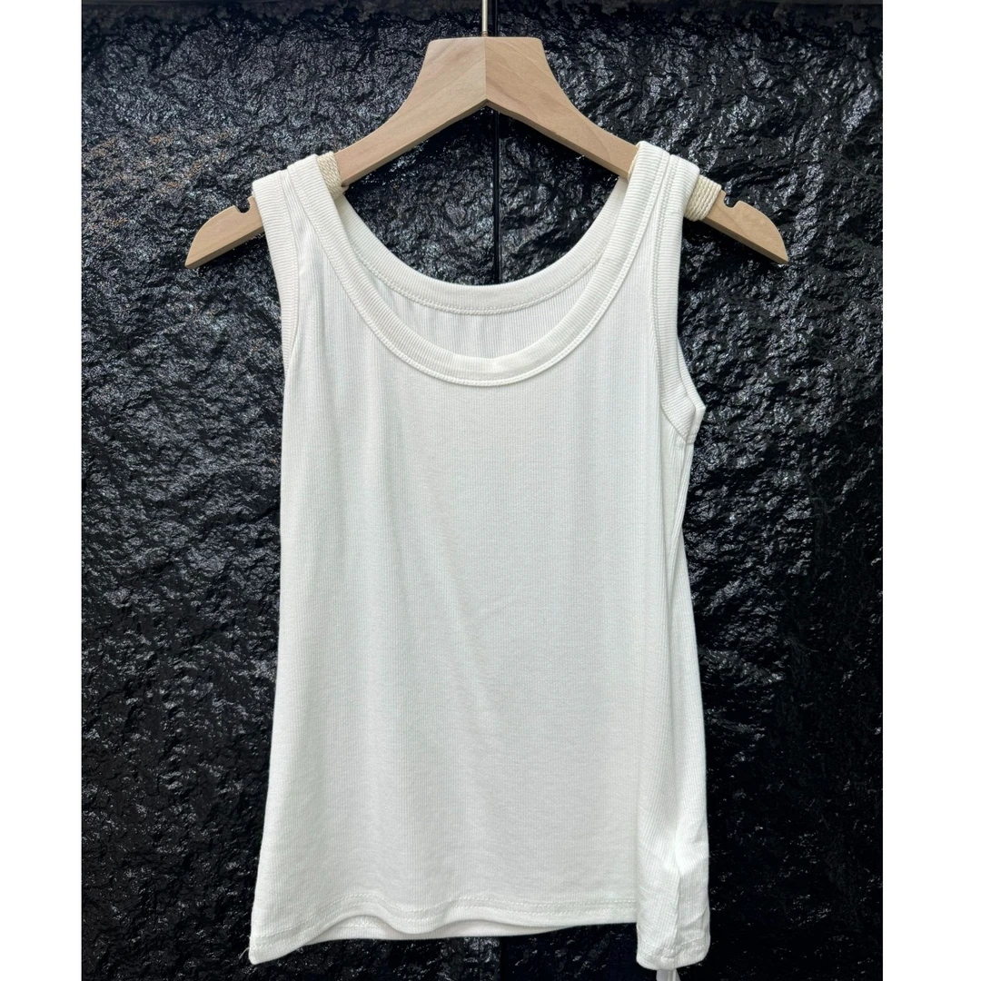 NICE圈圈、夏季必入款经典螺纹二道背心A806