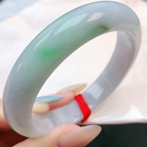 未镶嵌手镯翡翠54圈口880101