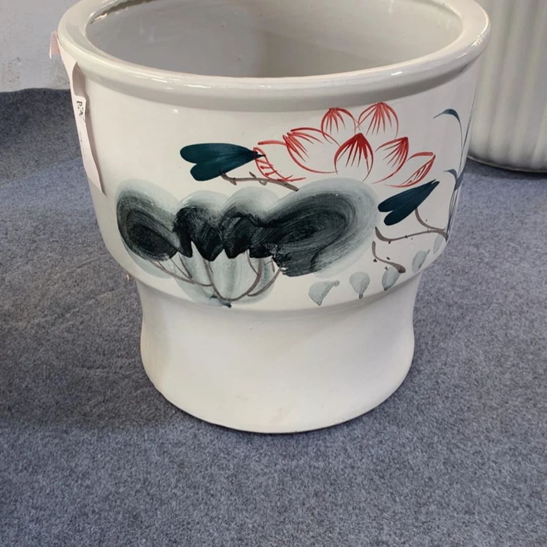 高温陶瓷花盆微瑕