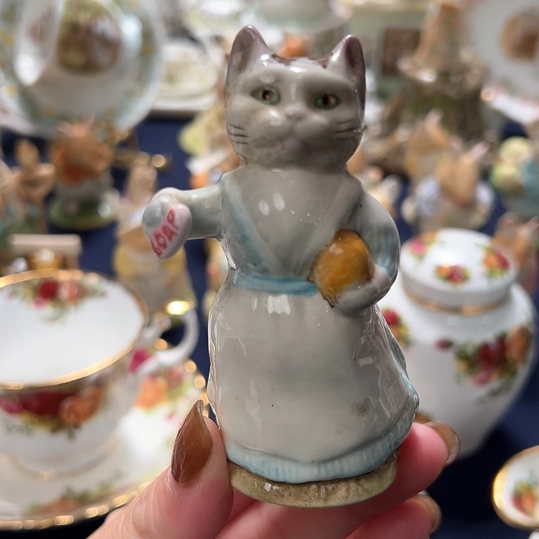 摆件中古美物 彼得兔