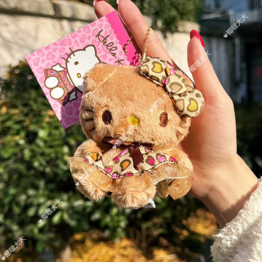 三丽鸥萌宠kitty毛绒挂件学生女书包ins