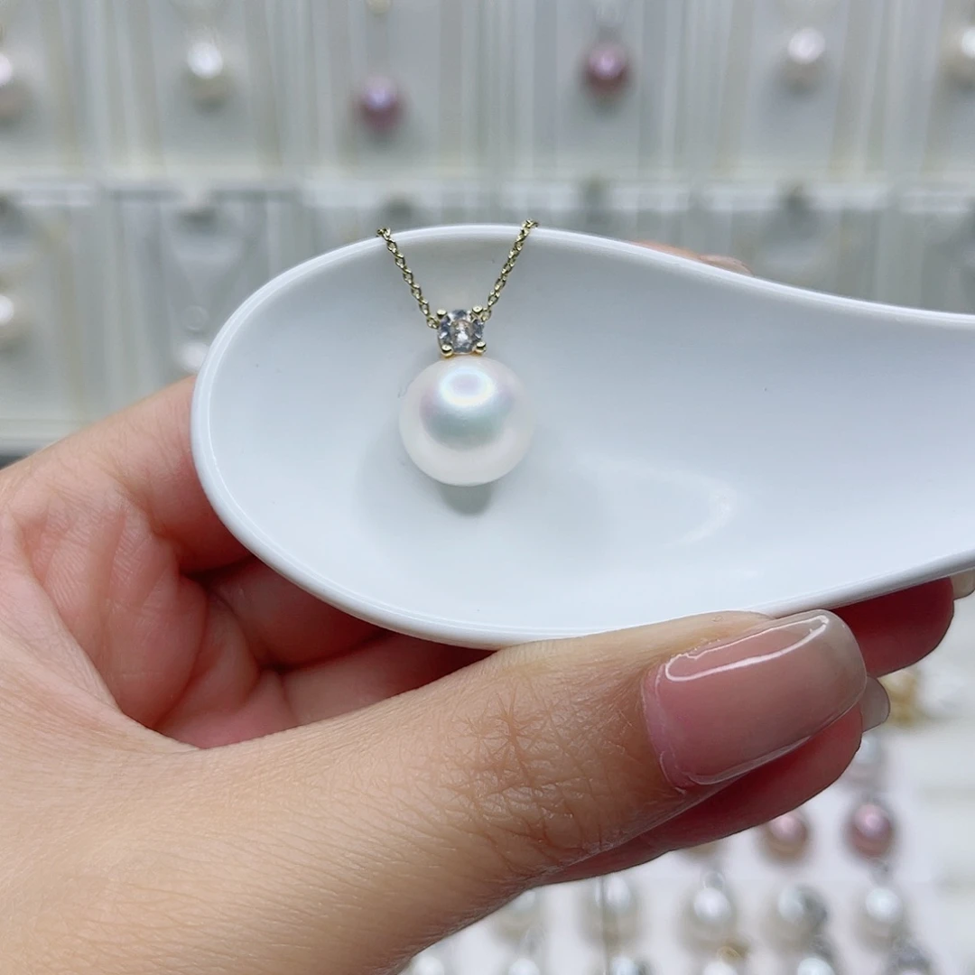 淡水珍珠未镶嵌吊坠(赠链)