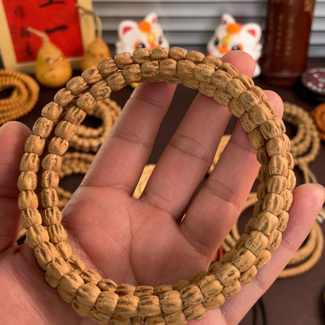 柏香籽/百香籽吊坠高桩多棱筒鬼