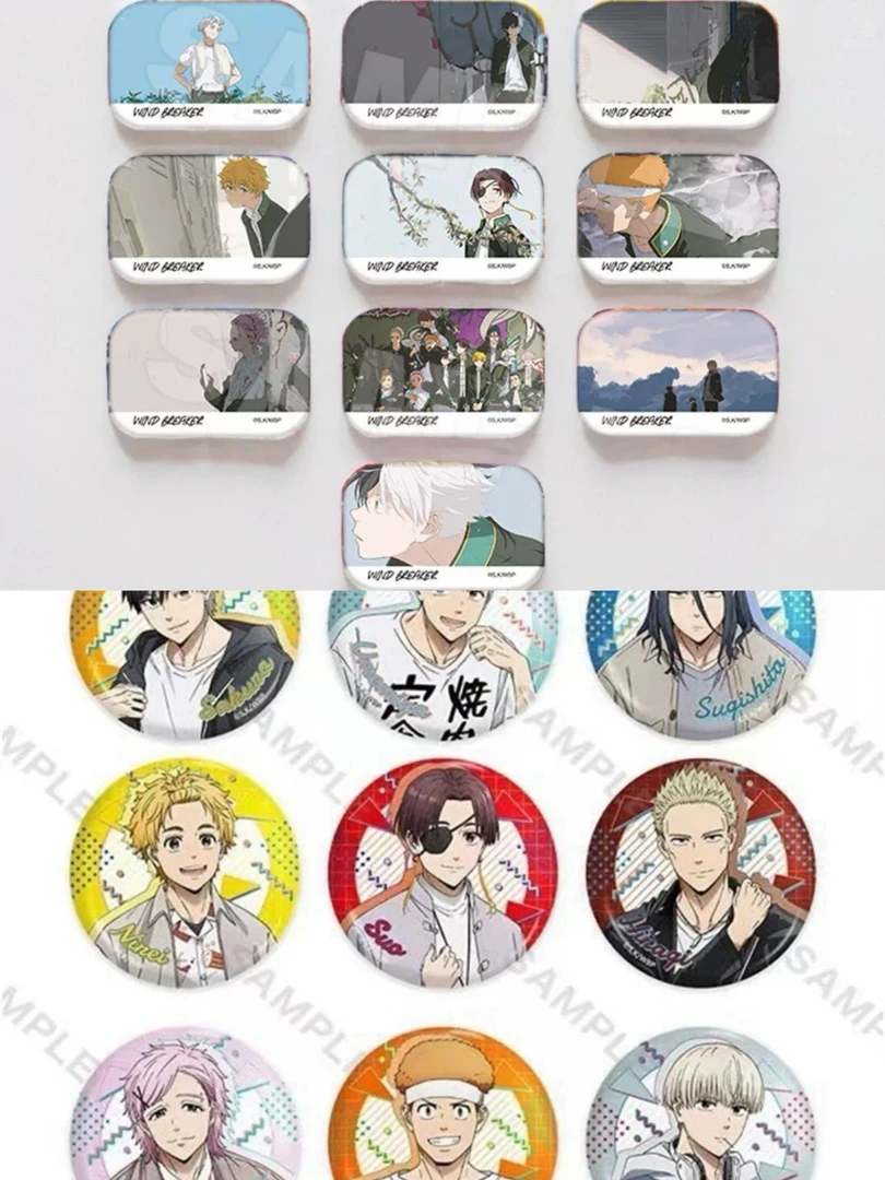 日谷【防风铃转盘】内含各种玩偶挂件徽章盲盒