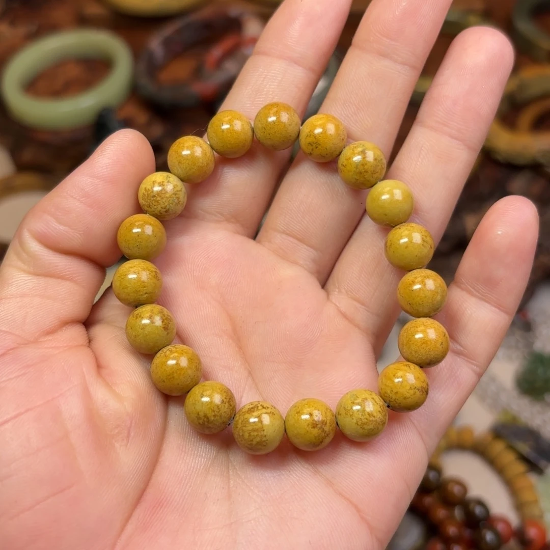 岫岩河磨玉（透闪石质玉）颈饰未镶嵌家***子