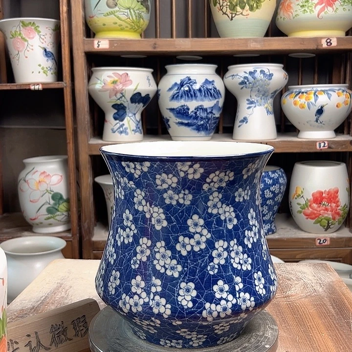 陶小蛮腰冰梅花新款陶瓷陶瓷