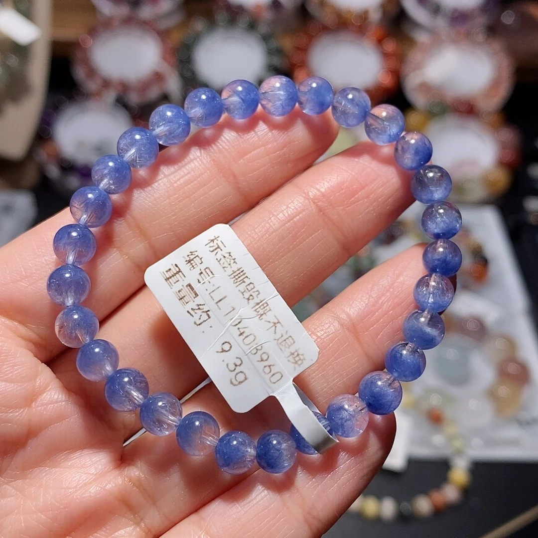 手链水晶未镶嵌F蓝发晶6