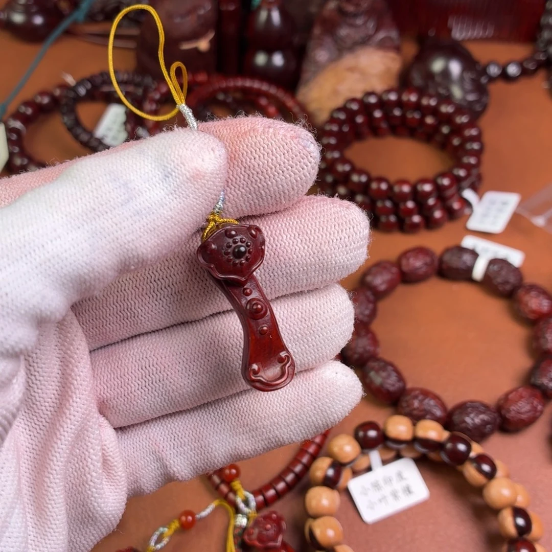 小叶紫檀手串/手链小如意