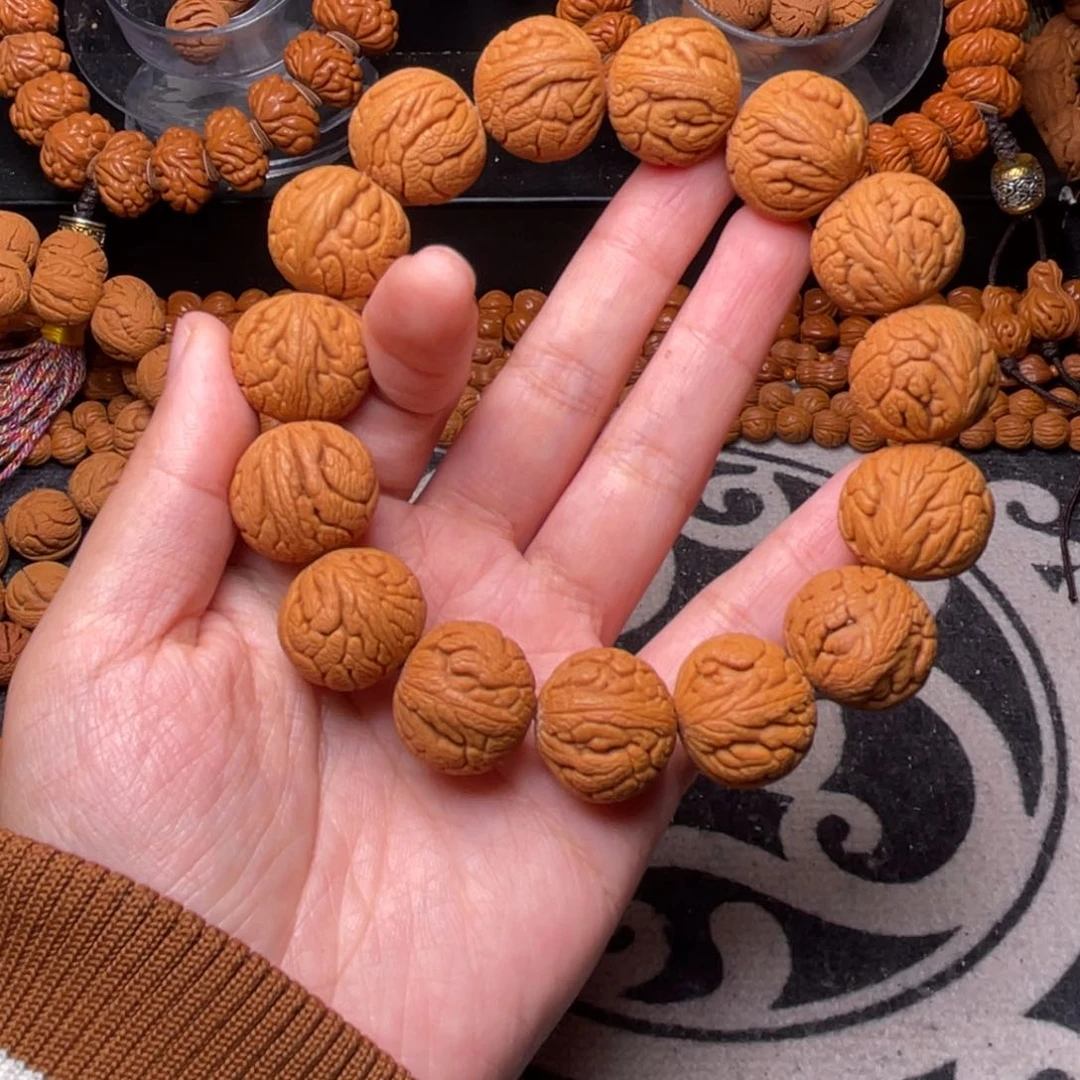 手串桃核龙纹龙珠17