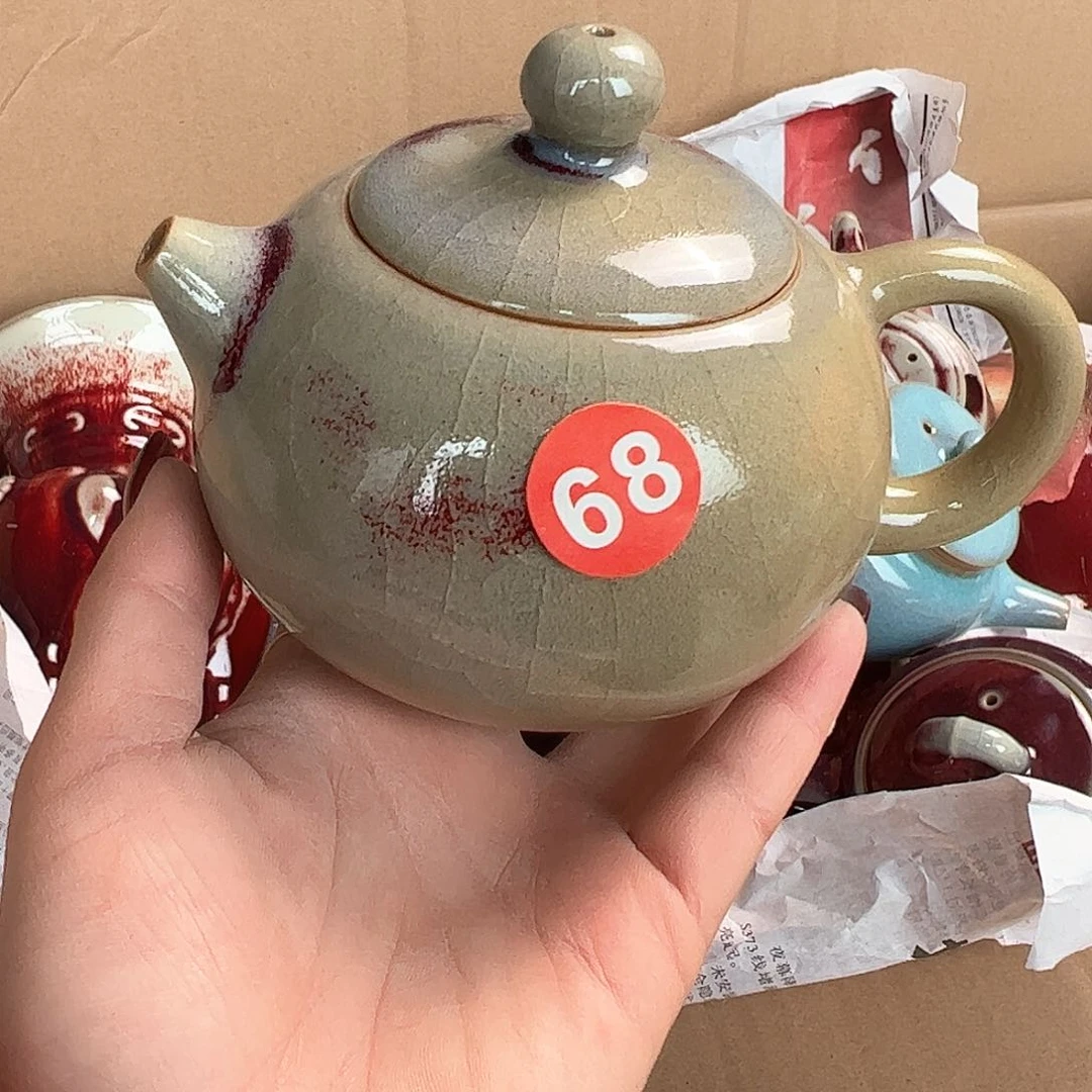 摆件郑家钧窑摆件微