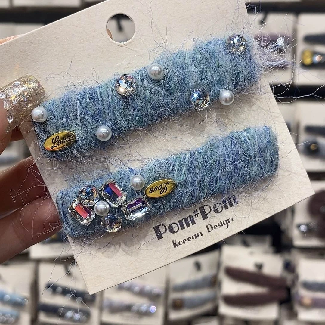 布艺铁合金拜拜夹