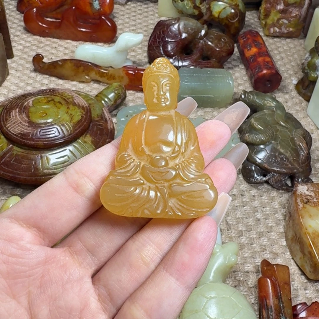 白玉菩提吊坠挂件