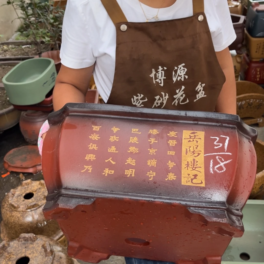 紫砂花盆盆景艺术