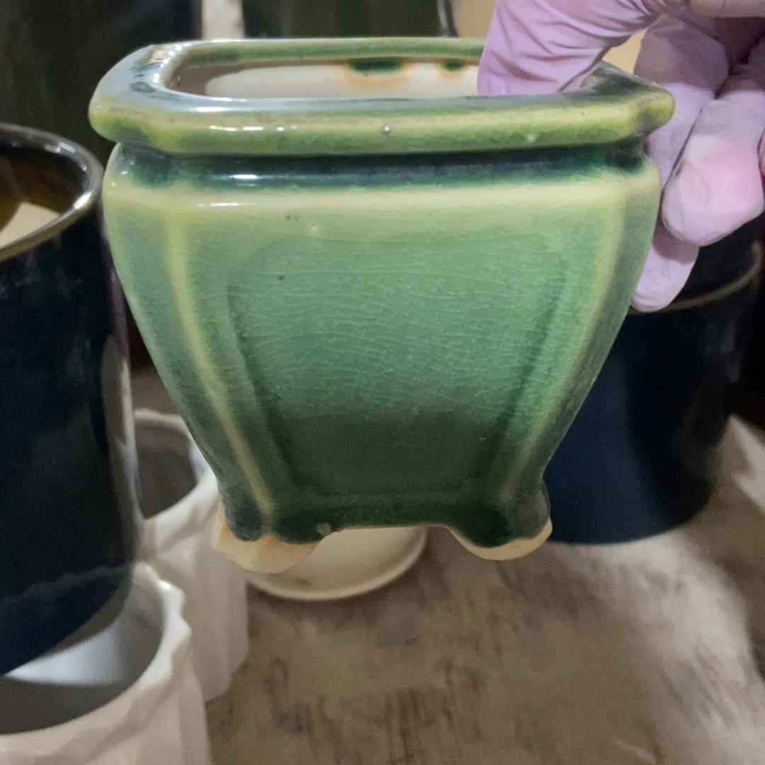 红陶微瑕高温陶瓷花盆