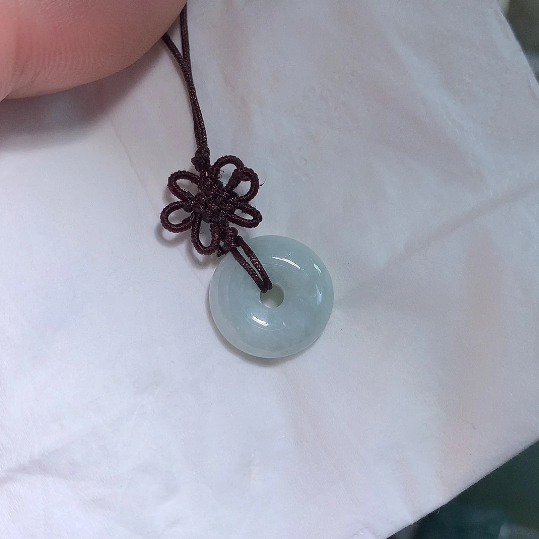 颈饰未镶嵌翡翠缅甸翡翠A货