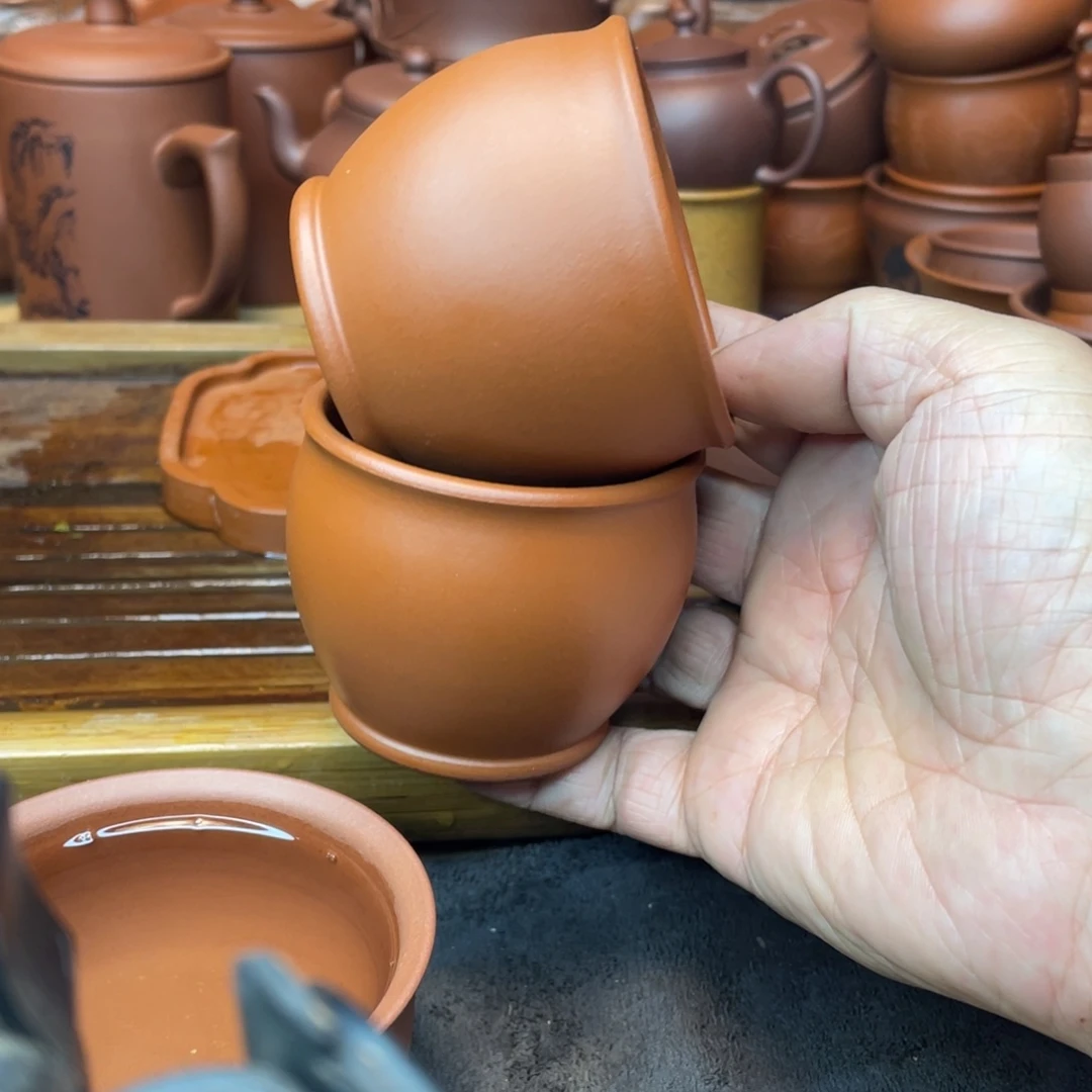 紫砂茶壶原矿赵庄朱泥试料