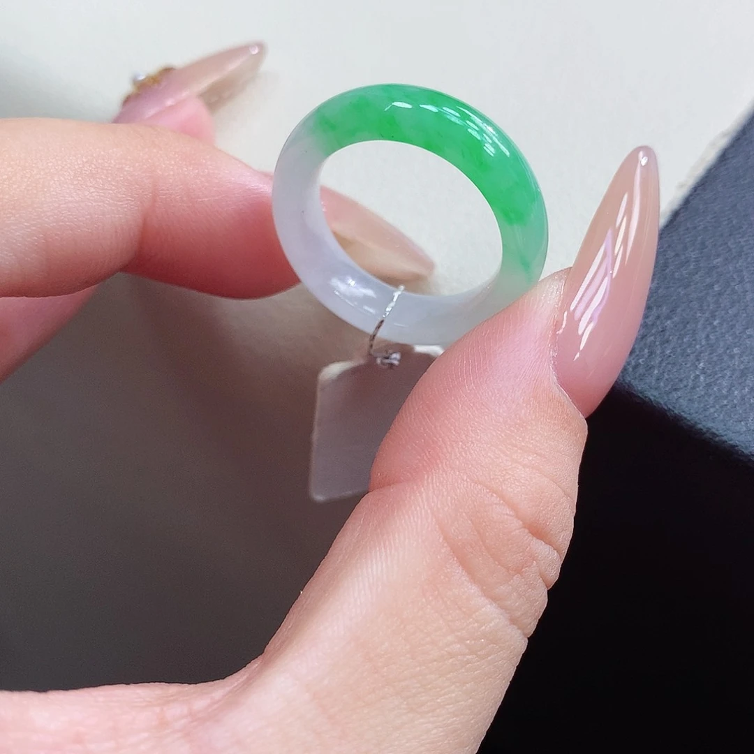 未镶嵌戒指翡翠15号