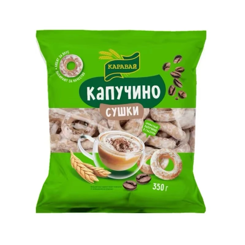 （东山）俄罗斯进口麦果咔糖浆小面包卷350克