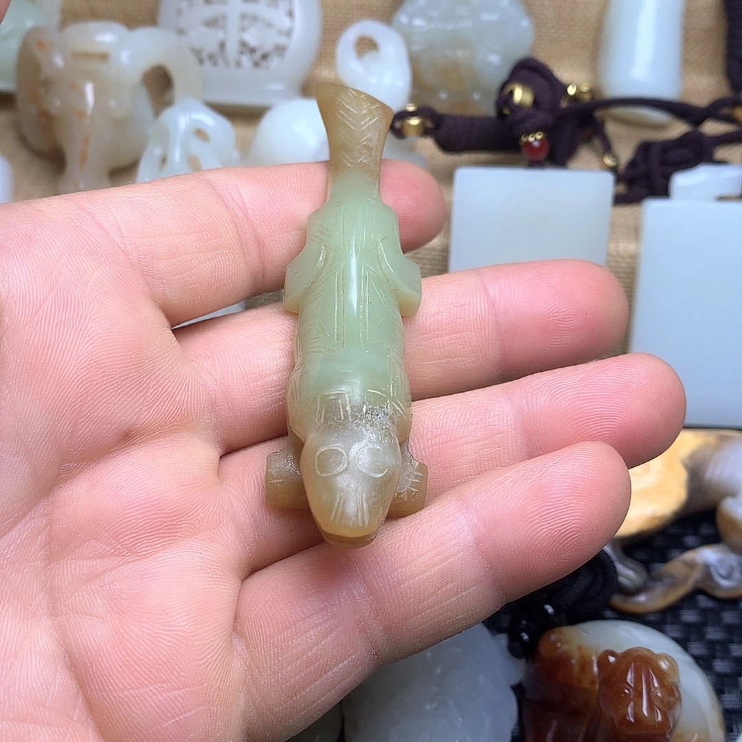 和田玉挂件未镶嵌