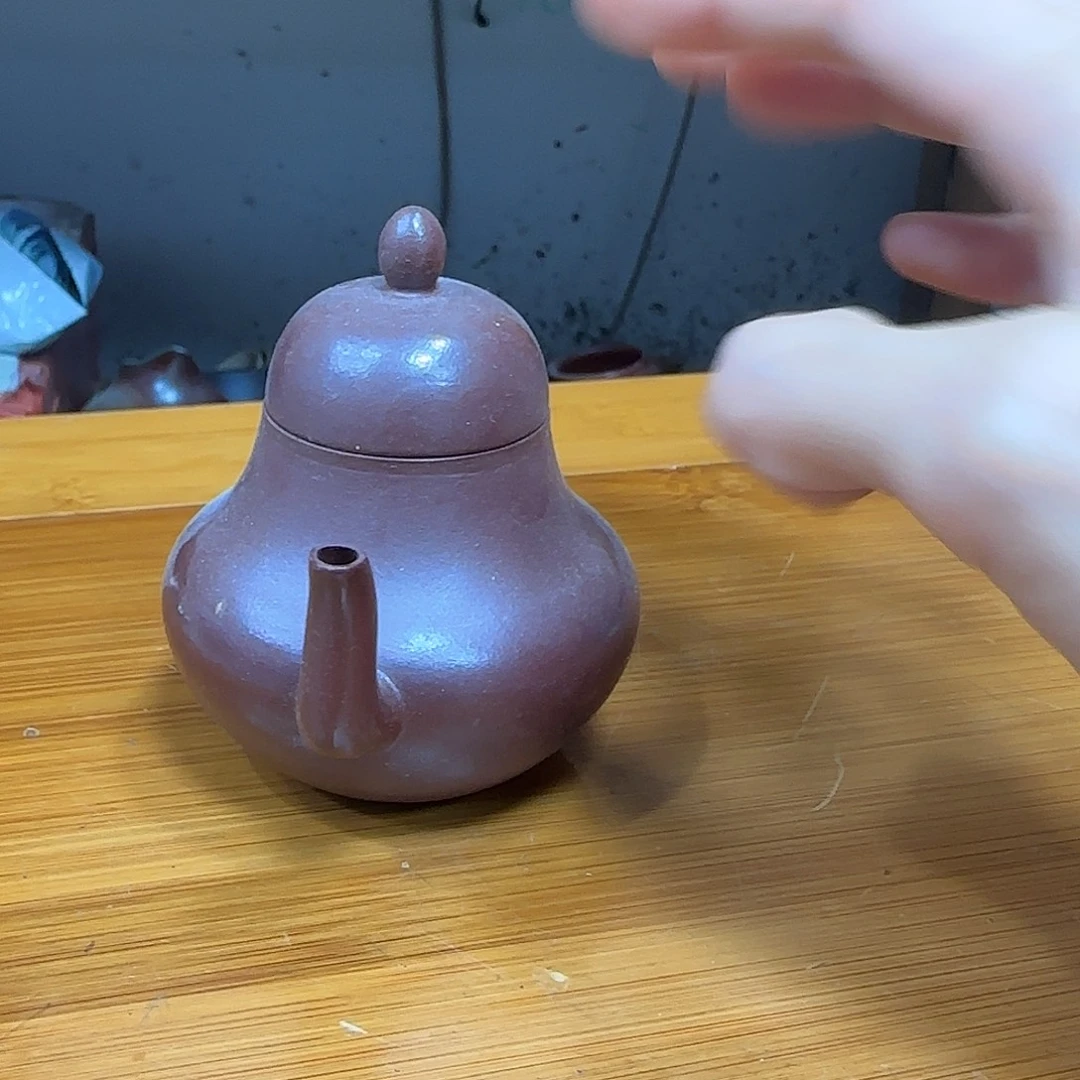 紫砂茶壶民间手艺人全手工制作