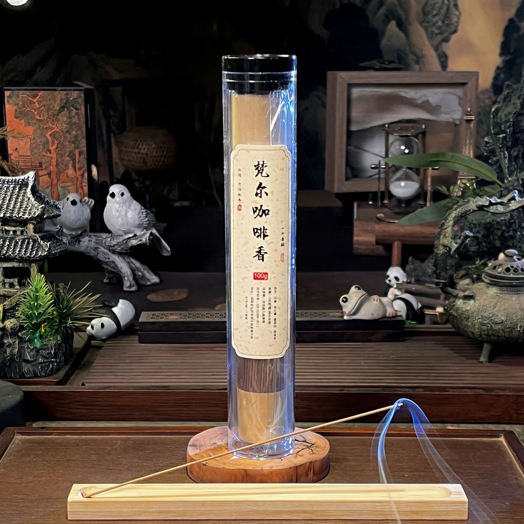 梵尔咖啡香线香100克 室内香薰 办公室 卧室客厅