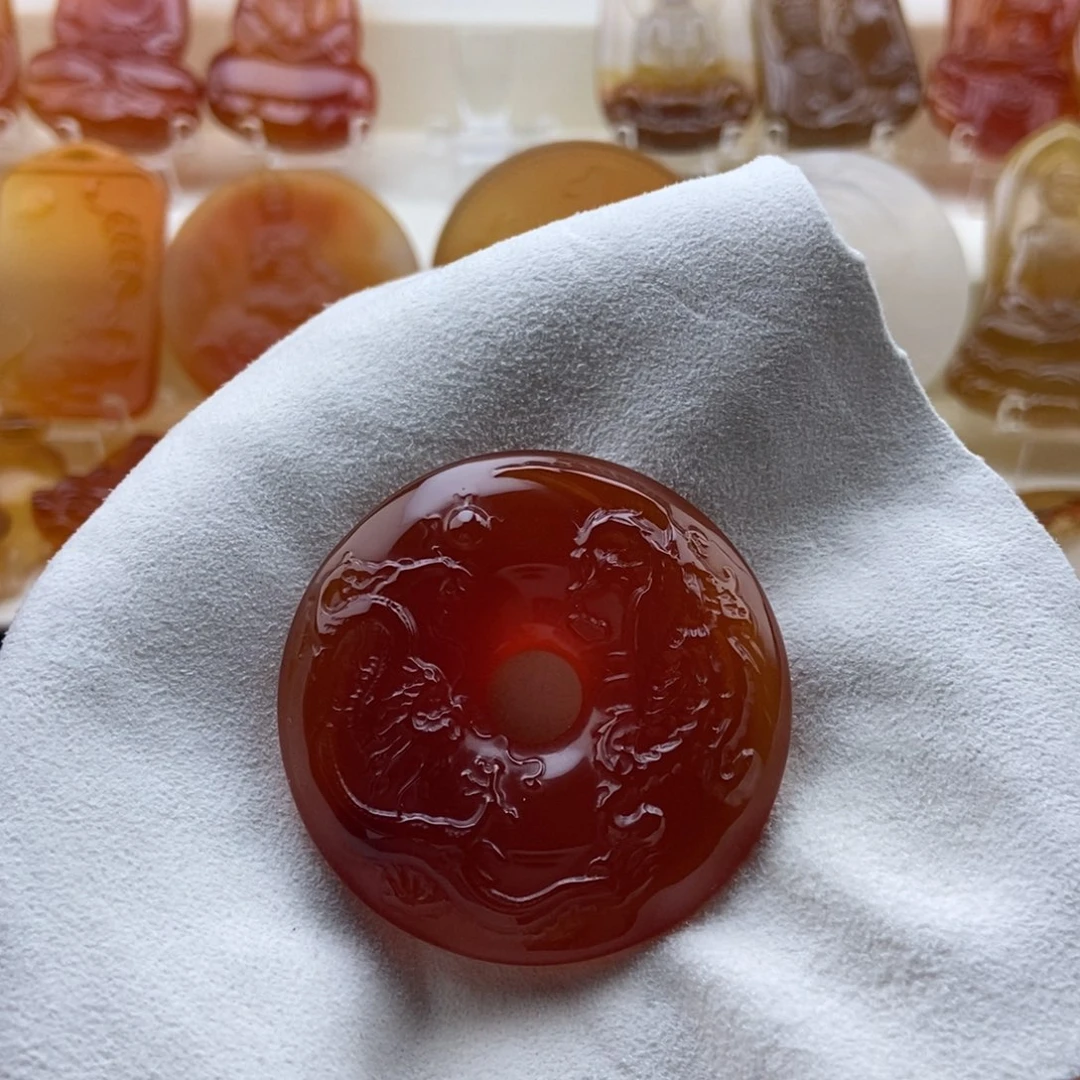 今***你玛瑙/玉髓未镶嵌颈饰